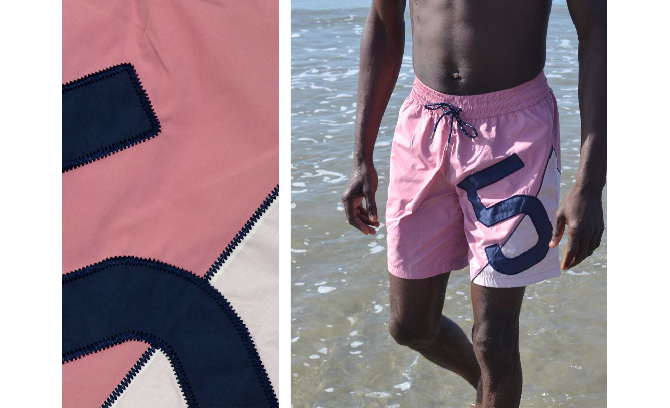 Rosa Badeshorts