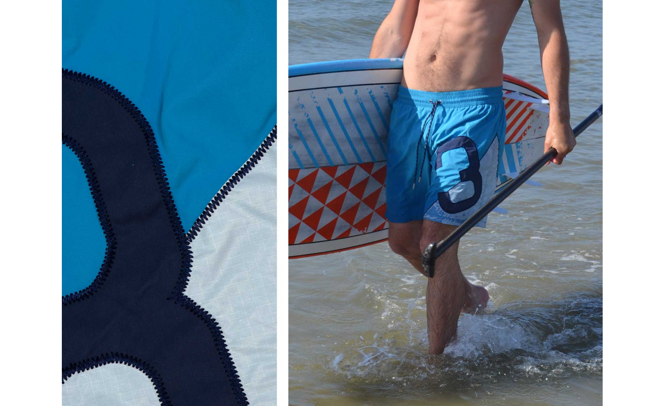Türkis Badeshorts