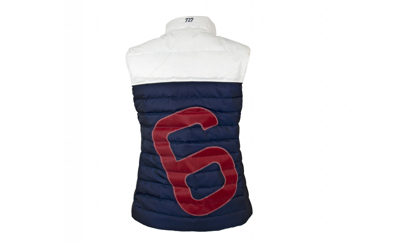 Women's sleeveless down jacket