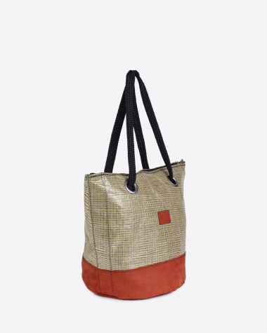 Sac à main Sandy Esterel - Cuir Terre de feu