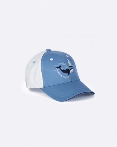 Casquette broderie baleine