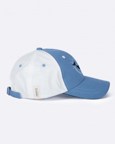 Casquette broderie baleine