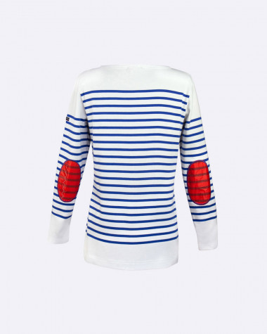 "Armor Lux x 727 Sailbags" Woman breton striped shirt