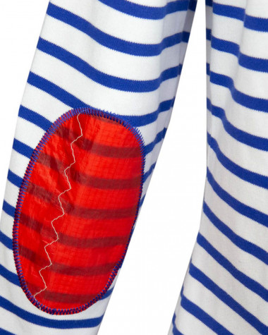 "Armor Lux x 727 Sailbags" Woman breton striped shirt