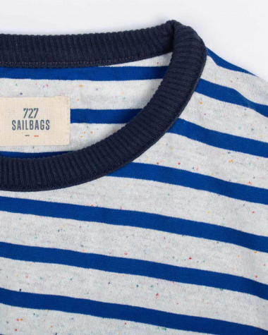 "Armor Lux x 727 Sailbags" Man breton striped shirt