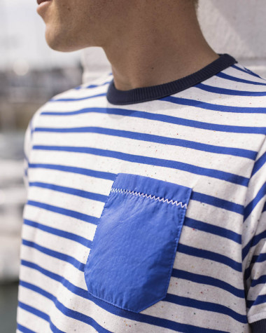 "Armor Lux x 727 Sailbags" Man breton striped shirt