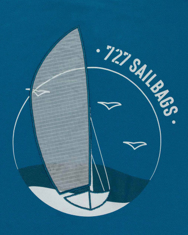 Herren-Poloshirt Segelboot