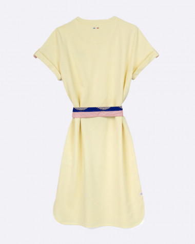 Littoral polo dress - Yellow