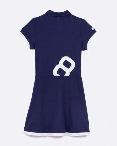 Yachting polo dress - Navy