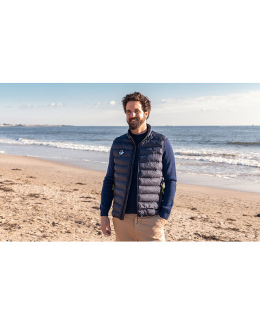 Men's sleeveless down jacket Extra Light recyclé | 727 Sailbags