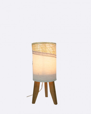 Kleine Säulenlampe · Gelb technisch