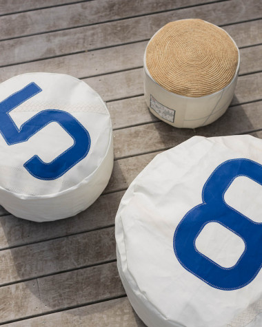Pouf Solo Navy ⌀54