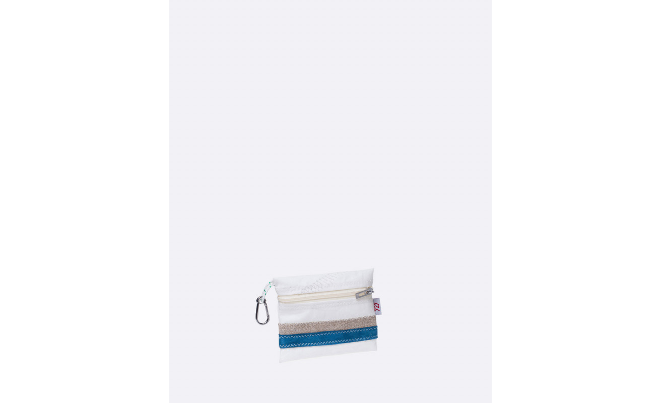 Linen and leather Pocket