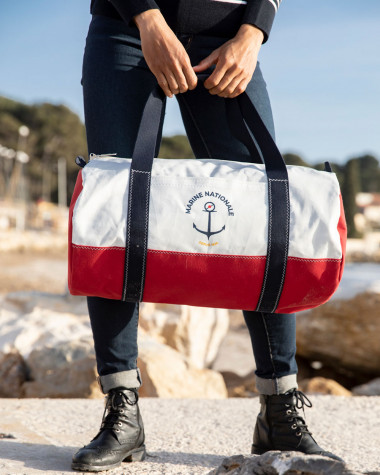 Duffel bag Polochon French Navy