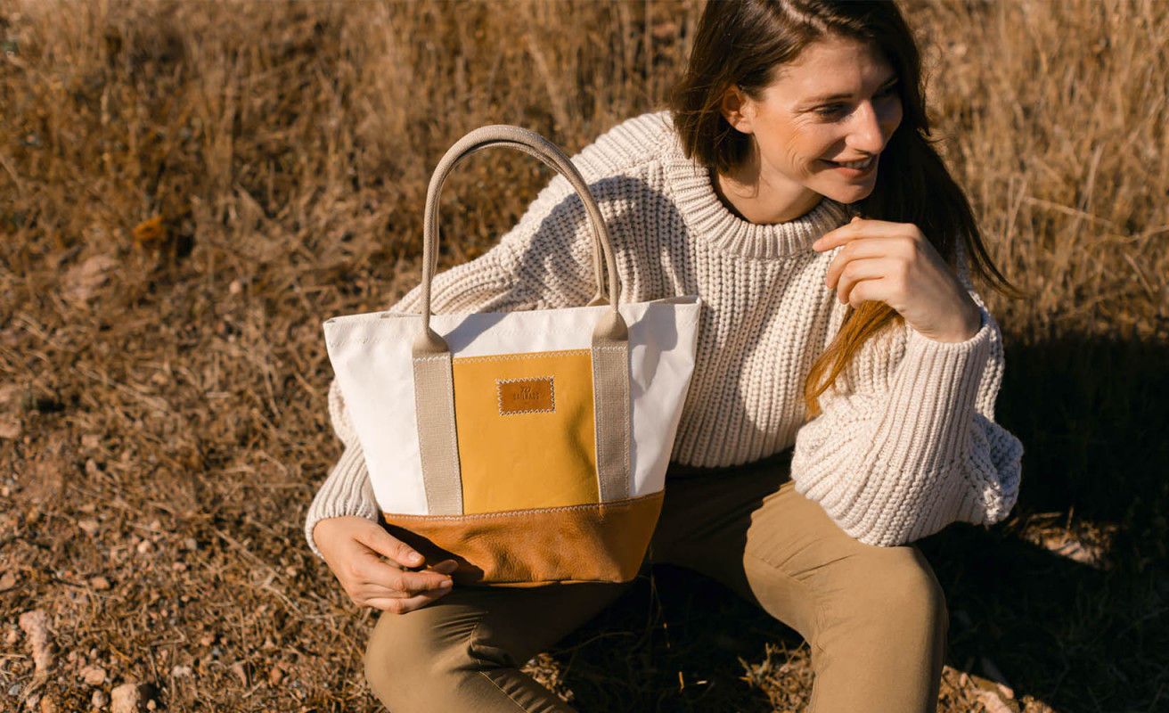 Handtasche L'Intrépide · Gelb