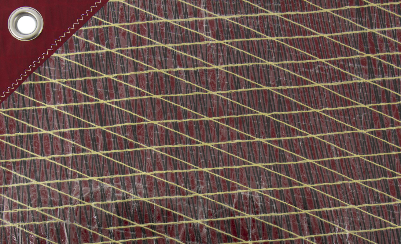 Set de table voile · Rouge