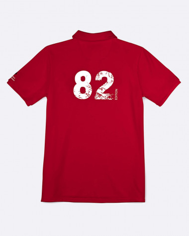 Men's short sleeved polo Bol d'Or Mirabaud 2021 Red