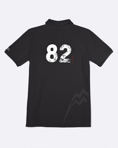 Polo Edition Limitée Homme Bol d'Or Mirabaud 2021 Noir