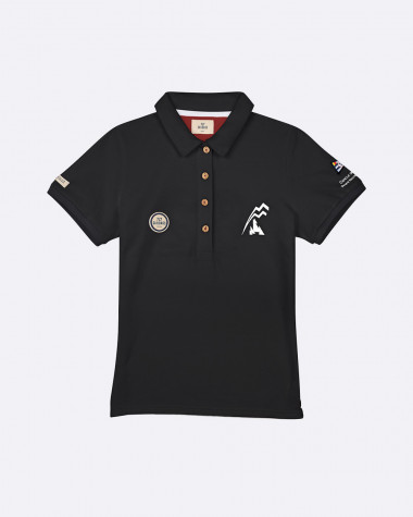 Limited Edition Women's polo Bol d'Or Mirabaud 2021 Black