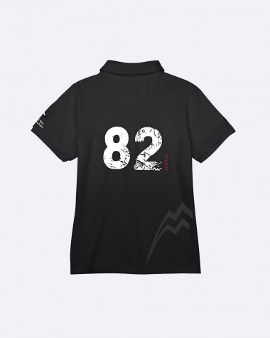Limited Edition Women's polo Bol d'Or Mirabaud 2021 Black