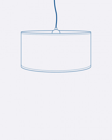 Lampe suspendue Ø38 personnalisable