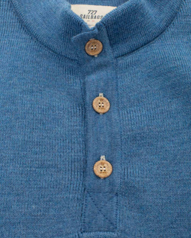 Maritimer Herrenpullover reiner Wolle · Beige