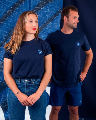 T-Shirt Mixte Marine · Solitaire du Figaro