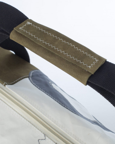 Reisetasche Onshore · leinen und leder