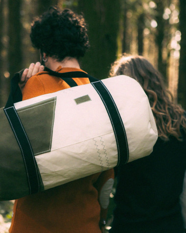 Reisetasche Onshore · leinen und leder