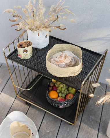 Corbeille blanche M