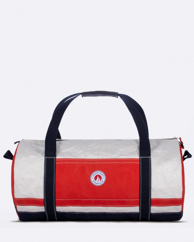 Duffel Bag Onshore · Linen and leather