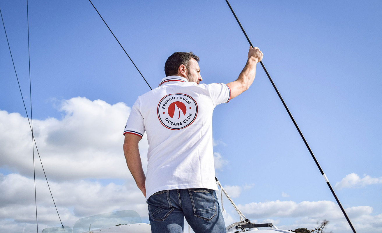 White Men Polo shirt · French Touch