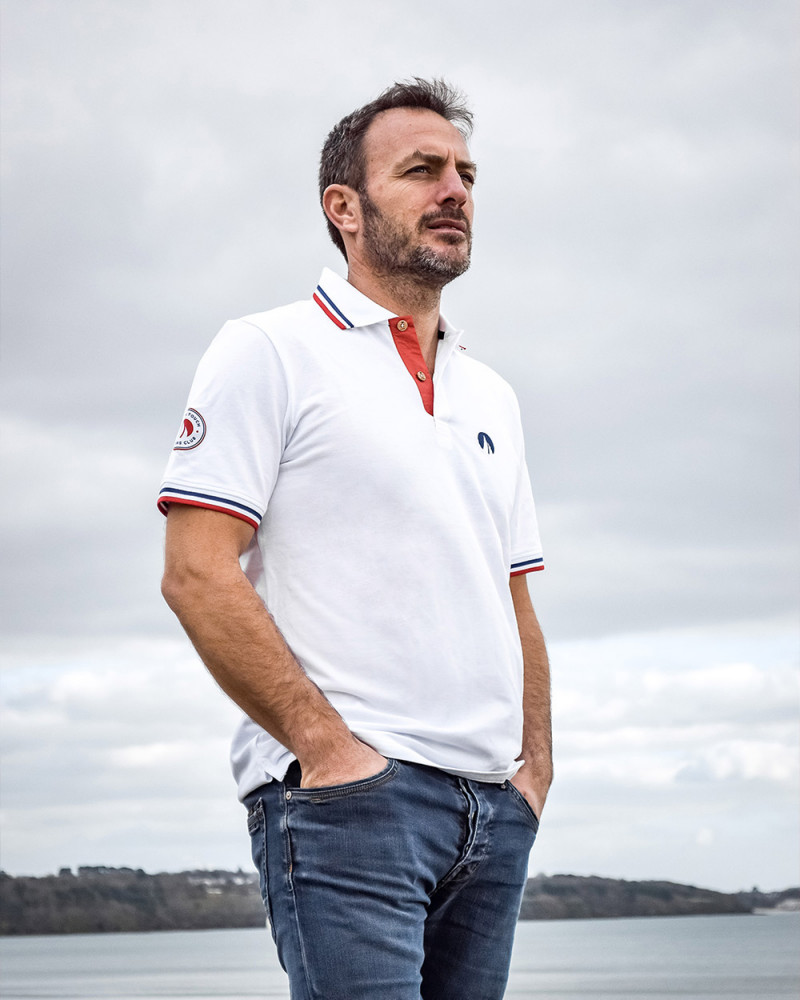 White Men Polo shirt · French Touch