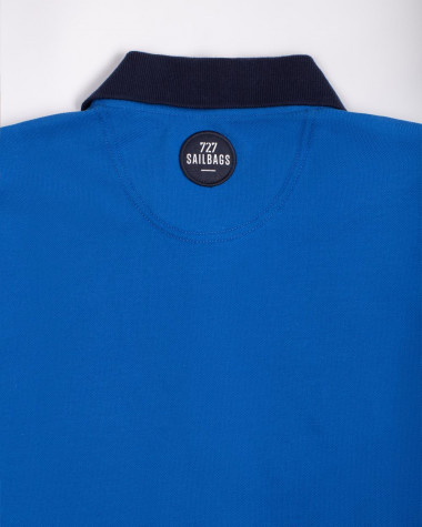 Herren-Poloshirt kurzärmel blau · Bol d'Or Mirabaud 2022