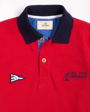 Kid's polo Red · Bol d'Or Mirabaud 2022