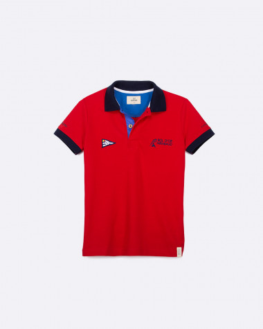 Kid's polo Red · Bol d'Or Mirabaud 2022