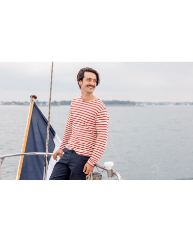 トップス Cotton Polyester Stripe OX B.D. Shirt. Oversized Linen Silk Stripe Shirt – Gorsuch