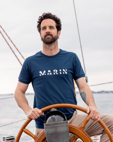 T-Shirt Marin · Blau