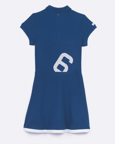 Yachting polo dress · Navy