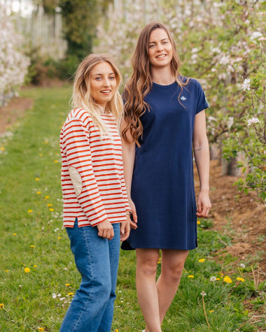 Kleid Littoral · Marineblau