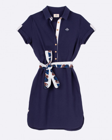 Kleid Maritime · Marineblau