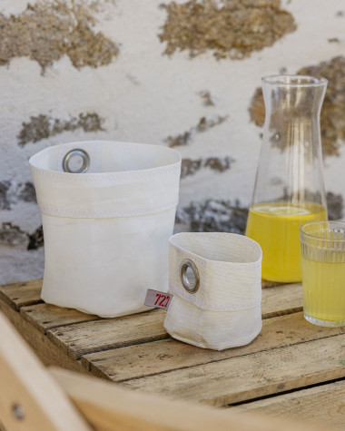 Corbeille blanche · Taille L