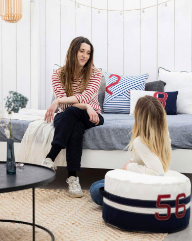 Solo Bean Bag ⌀54 - Navy