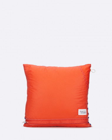 Coussin 40x40 bleu "Armor Lux x 727 Sailbags"