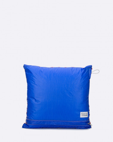 Coussin 40x40 rouge "Armor Lux x 727 Sailbags"