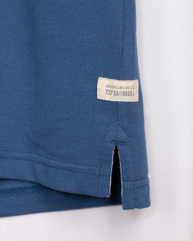 Polo Homme · Bleu Solent