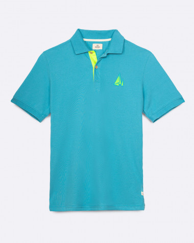 Short-sleeved Men Polo shirt - Navy