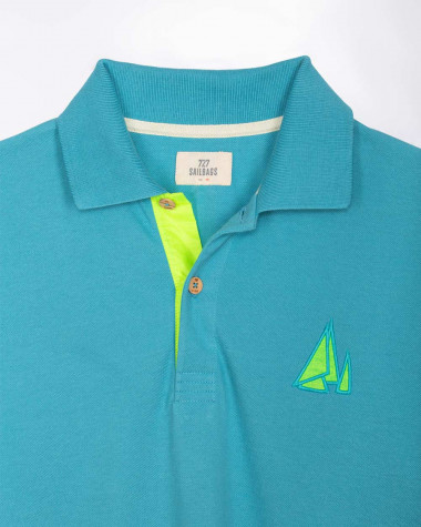 Polo Homme · Aqua