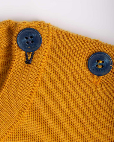 Pull marin Femme · Moutarde & Marine