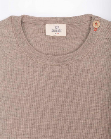 Maritimer Damenpullover reiner Merinowolle· French Touch